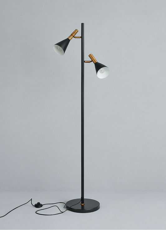 LUH® Mavi Vloerlamp met 2 verstelbare spots